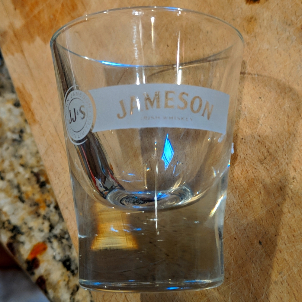 Jameson Etched Shotglass